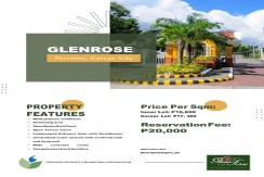 GLEN ROSE RESIDENTIAL ESTATE- STA. LUCIA LAND